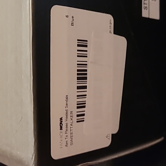 HEELED 👠 SANDALS-BLUE - VARIOUS SIZES - Picture 10 of 16